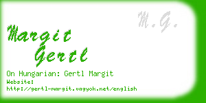margit gertl business card